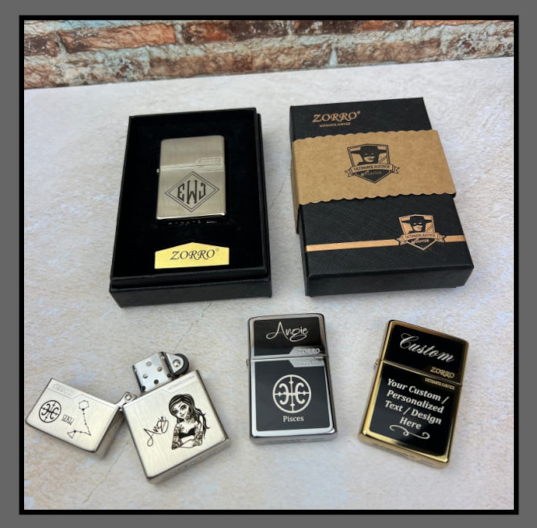 Personalized Lighter, Custom Lighter, Cool Lighter, Lighters for Men