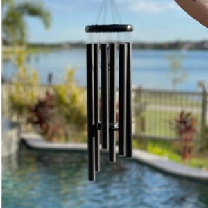 Memorial Wind Chime Personalized Wind Chime Custom Wind Chime Remembrance Gifts In Loving Memory 32 or 35 Customize Your Own image 2