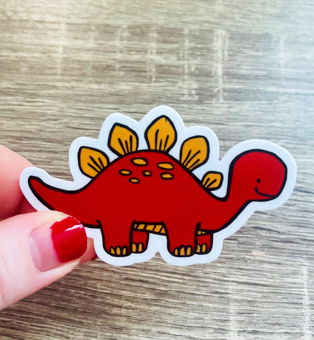 Dinosaur Sticker, Cute Dinosaur Sticker, Dinosaur Lover Stickers