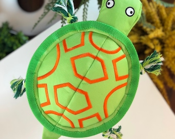Turtle Tug Dog Toy