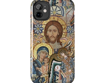 Byzantinischer Stil Mosaik Handyhülle | Jesus, Maria, Engel