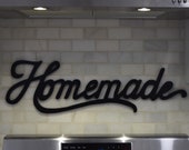 Farmhouse Décor, Handmade Wooden Homemade Sign, Wall Décor, Kitchen Décor, Over the Stove Sign, Kitchen wall Hanging, Rustic Sign