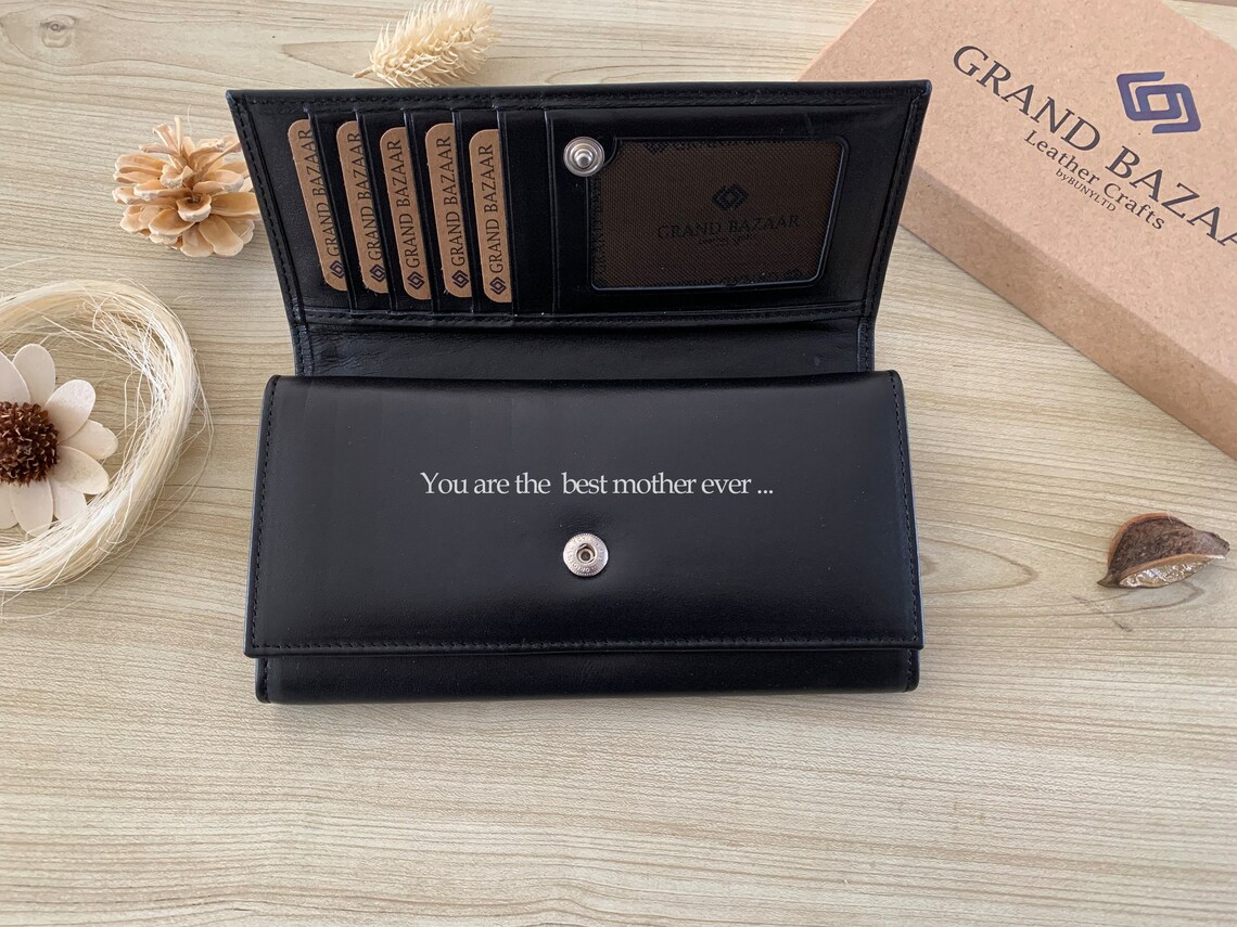 Mothers Day Gift For MomLargeWomen's Wallet Personalized Etsy