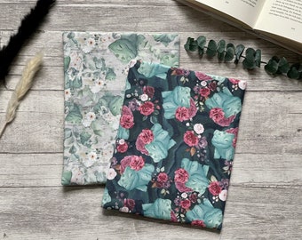 Floral | Bisasam | Buchhülle Buchtasche Booksleeve Buchumschlag Hülle für iPad Journal Planer Tablet |