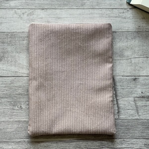 Couverture de livre en velours côtelé lecture agréable Sac de livre de couverture de livre Booksleeve Étui pour iPad Journal Planner Tablet Notebook Rosa