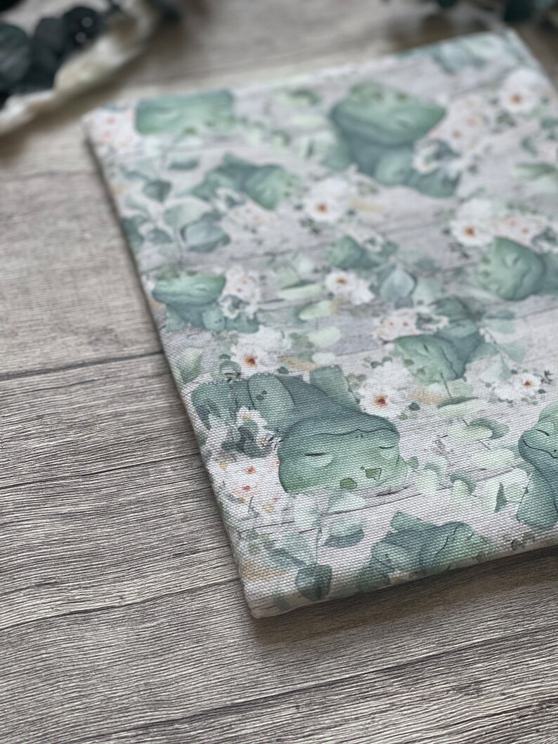 Floral Bisasam Buchhülle Buchtasche Booksleeve Buchumschlag Hülle für iPad Journal Planer Tablet Bild 3