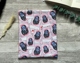 Scream | Hello Sidney | Horror | Buchhülle Buchtasche Booksleeve Buchumschlag Hülle für iPad Journal Planer Tablet | Caddy