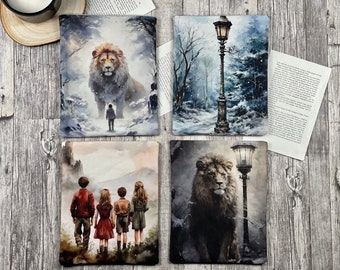 Narnia | Chroniken | Aslan | Buchhülle Buchtasche Booksleeve Buchumschlag Hülle für iPad Journal Planer Tablet |