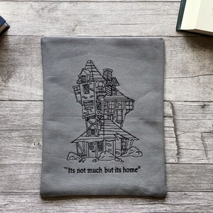 Der Fuchsbau | Weasleys | Haus | Buchhülle bestickt | Booksleeve Buchumschlag Buchtasche Hülle iPad Journal Tablet