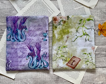 Bowtruckle | Occamy | Tierwesen | Buchülle | Booksleeve Schutzumschlag Book Cover | Hülle für Tablet Journal