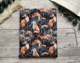 Fox | Forest | Book sleeve book sleeve booksleeve book cover case for iPad journal planner tablet | bookish books