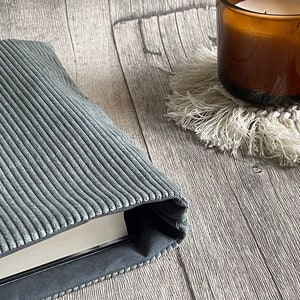 Cord Buchhülle cozy reading Booksleeve Buchumschlag Buchtasche Hülle für iPad Journal Planer Tablet Notizbuch Bild 3