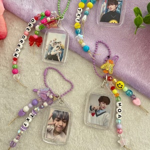 TXT Bias Photo Kpop Keychain