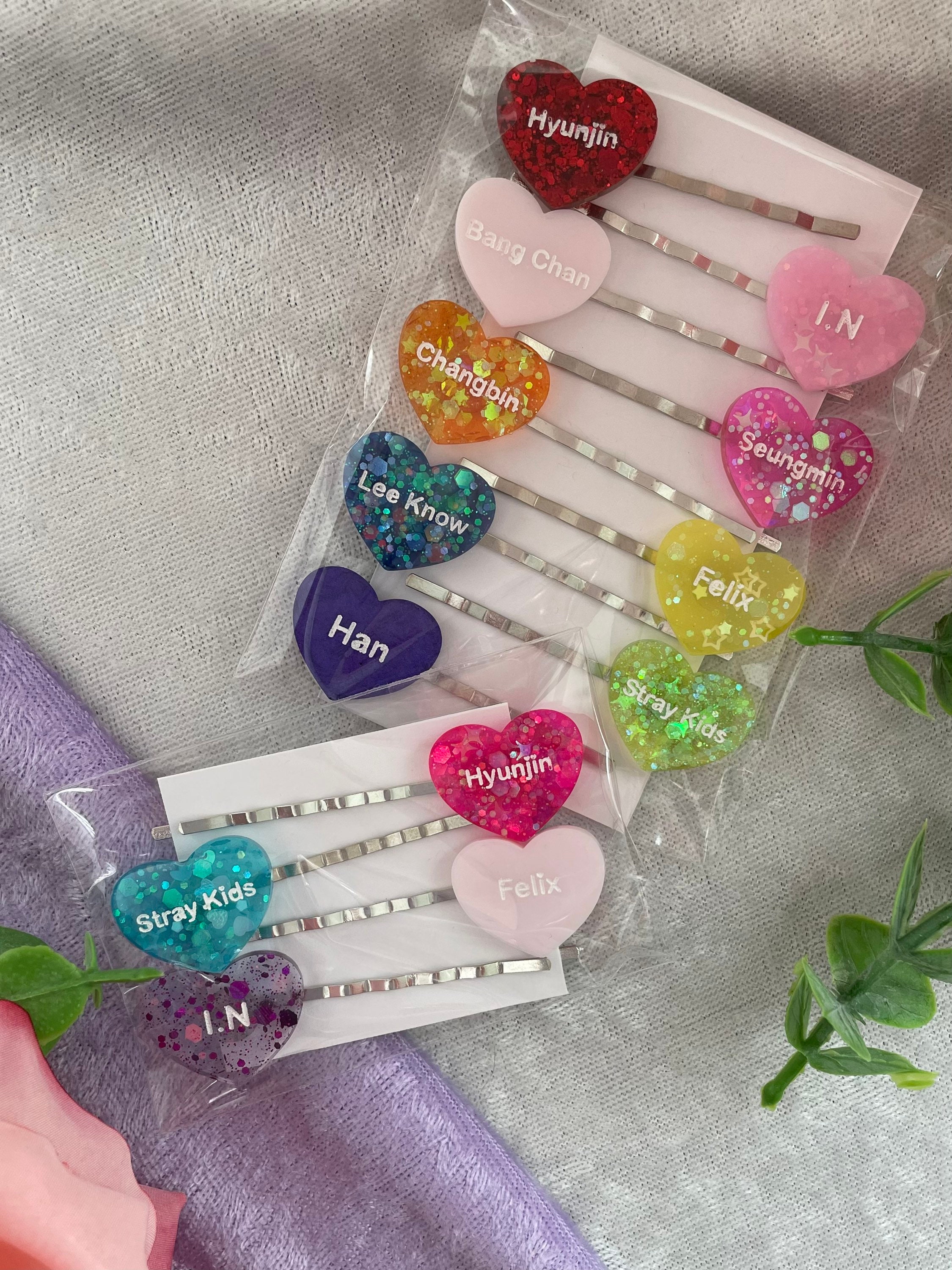 Kpop Stray Kids SKZ Hair Barrette Accessories Set - Etsy