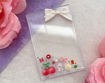Kpop Photocard PC Holder Magnetic Frame | Red Cherries