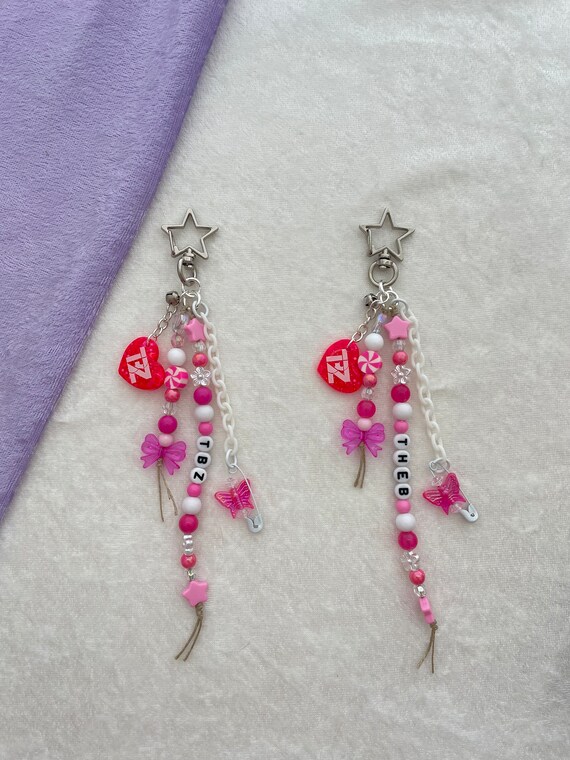 Kpop the Boyz TBZ Theb Beaded Fandom Layered Keychain - Etsy
