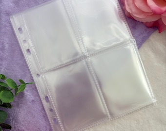 Kpop Photocard Collection 10 Pages for A5 Binder