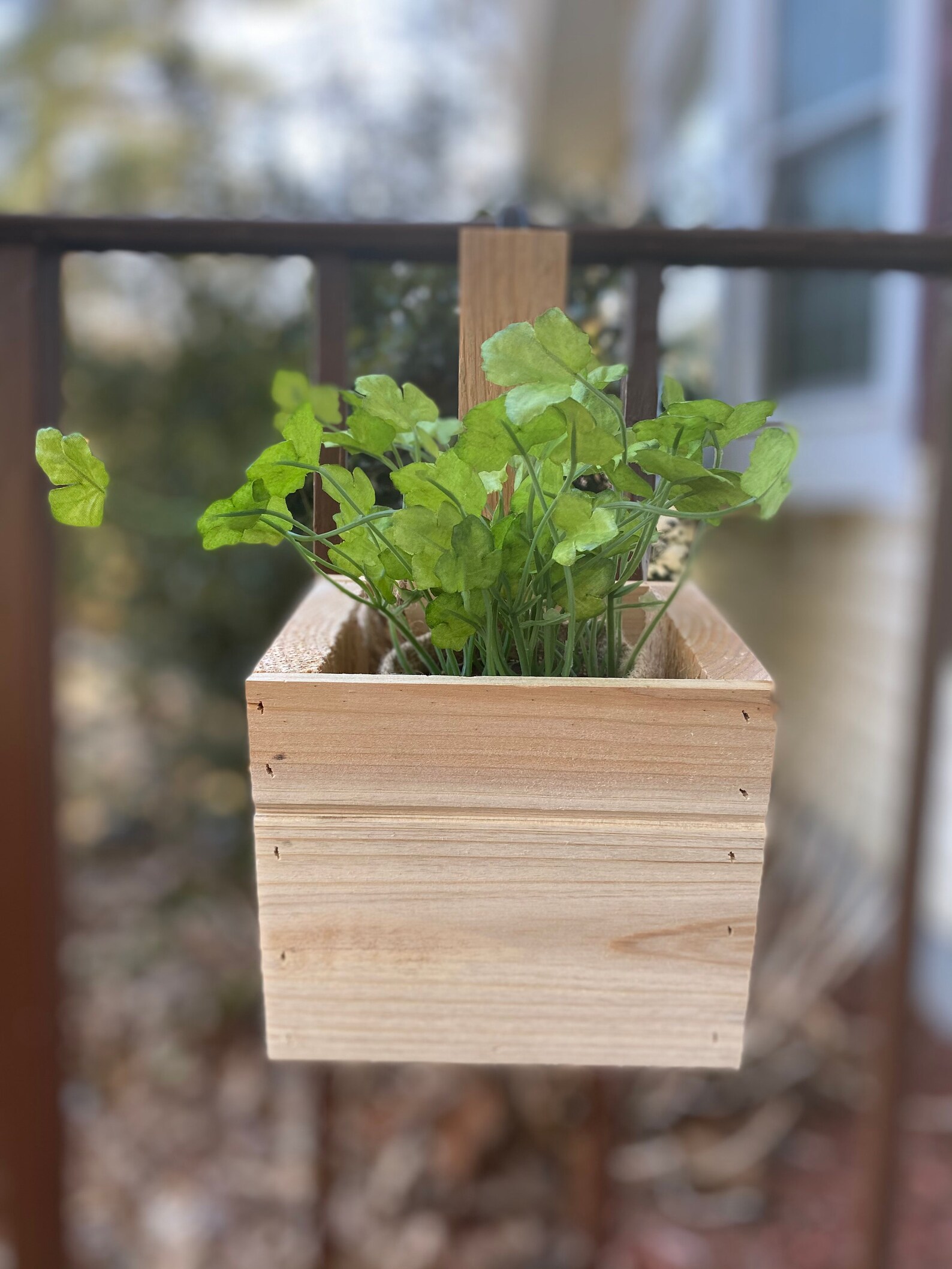 Tiered Cedar Railing Planter Box Deck Railing Planters Etsy UK