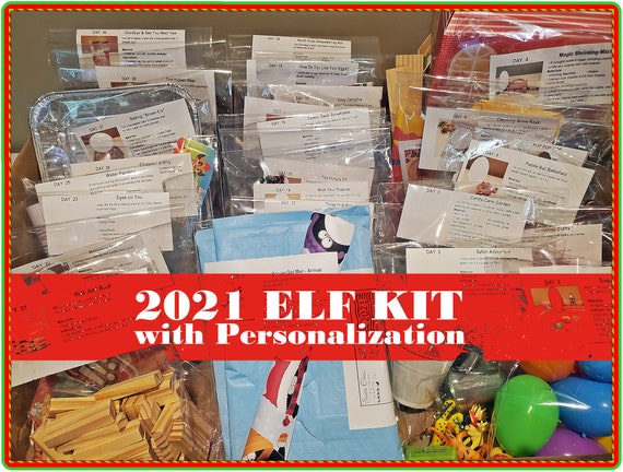 2021 Personalized Elf Kit Elf Prop 2021 Kit 2021 Elf