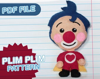 Plim Plim Pattern Etsy