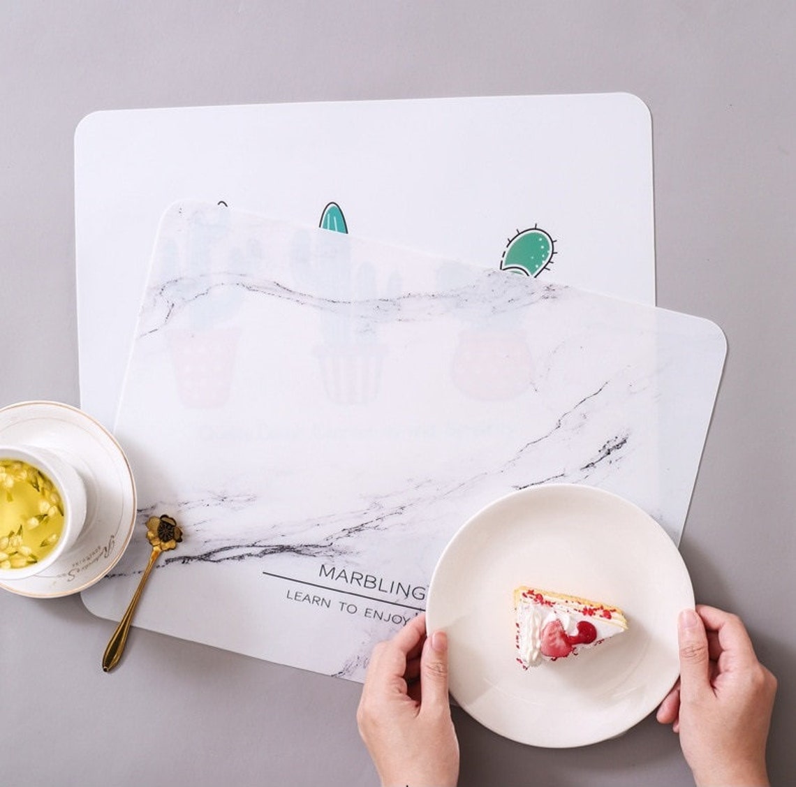 Silicone Waterproof Placemat for Dining Table Table Mats Etsy