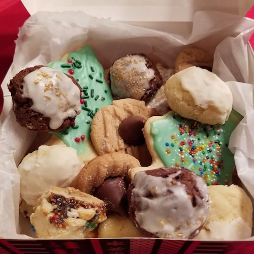 2 Dozen Clothespin Cookies Mini Creamhorns Ladyfingers Etsy