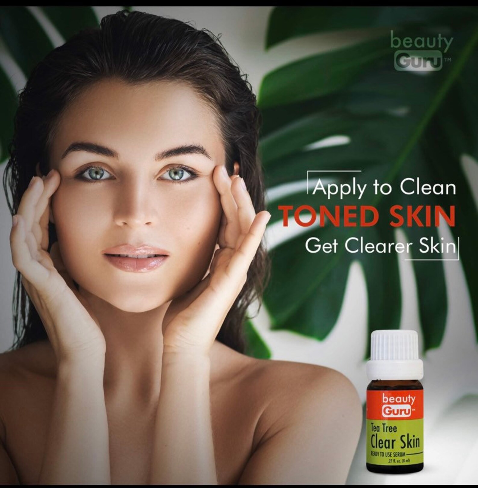 Beauty guru natural clear skin serum with tea tree Etsy