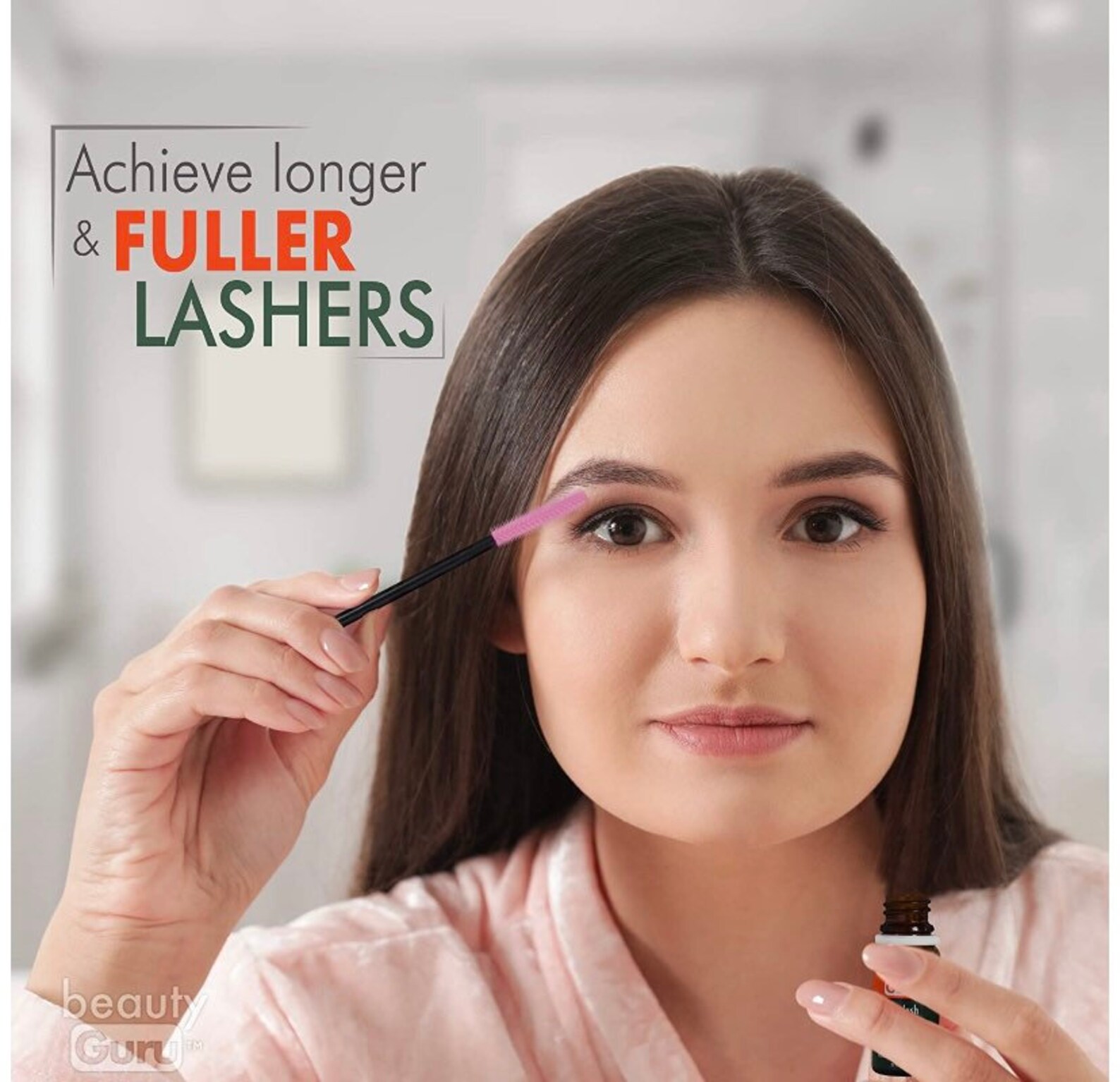 Beauty Guru Castor Oil Eyelash Serum With Easy Brush Etsy