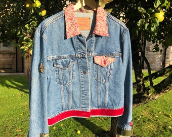 Bee Denim Jacket - Etsy Ireland