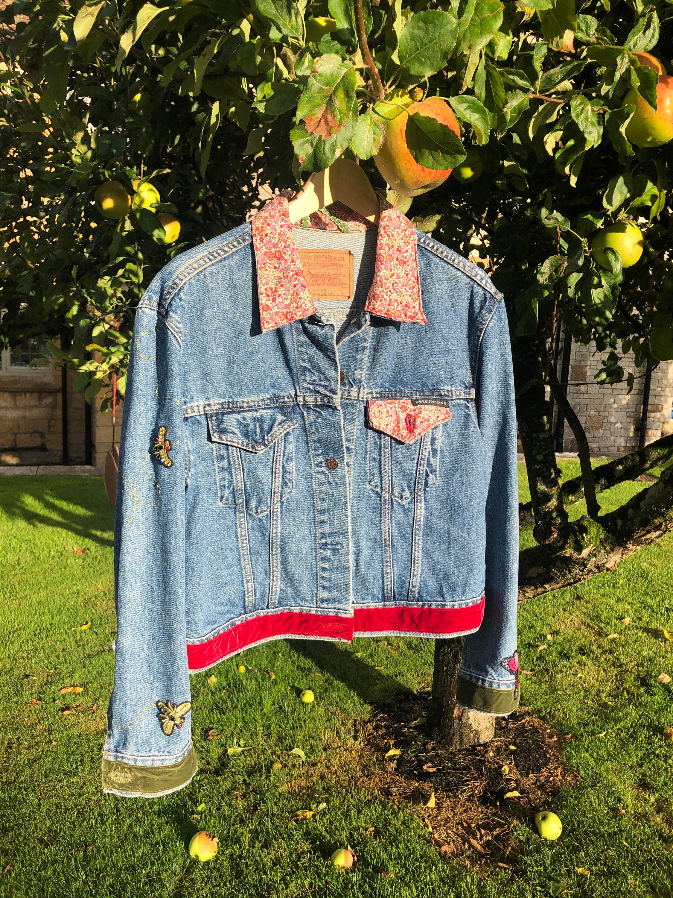 Customised Vintage Levis Denim Angel 