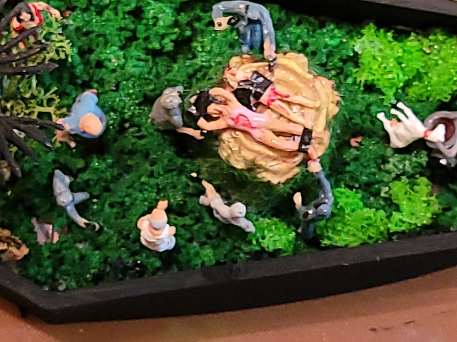 Zombie Cult Classic Death Diorama Etsy