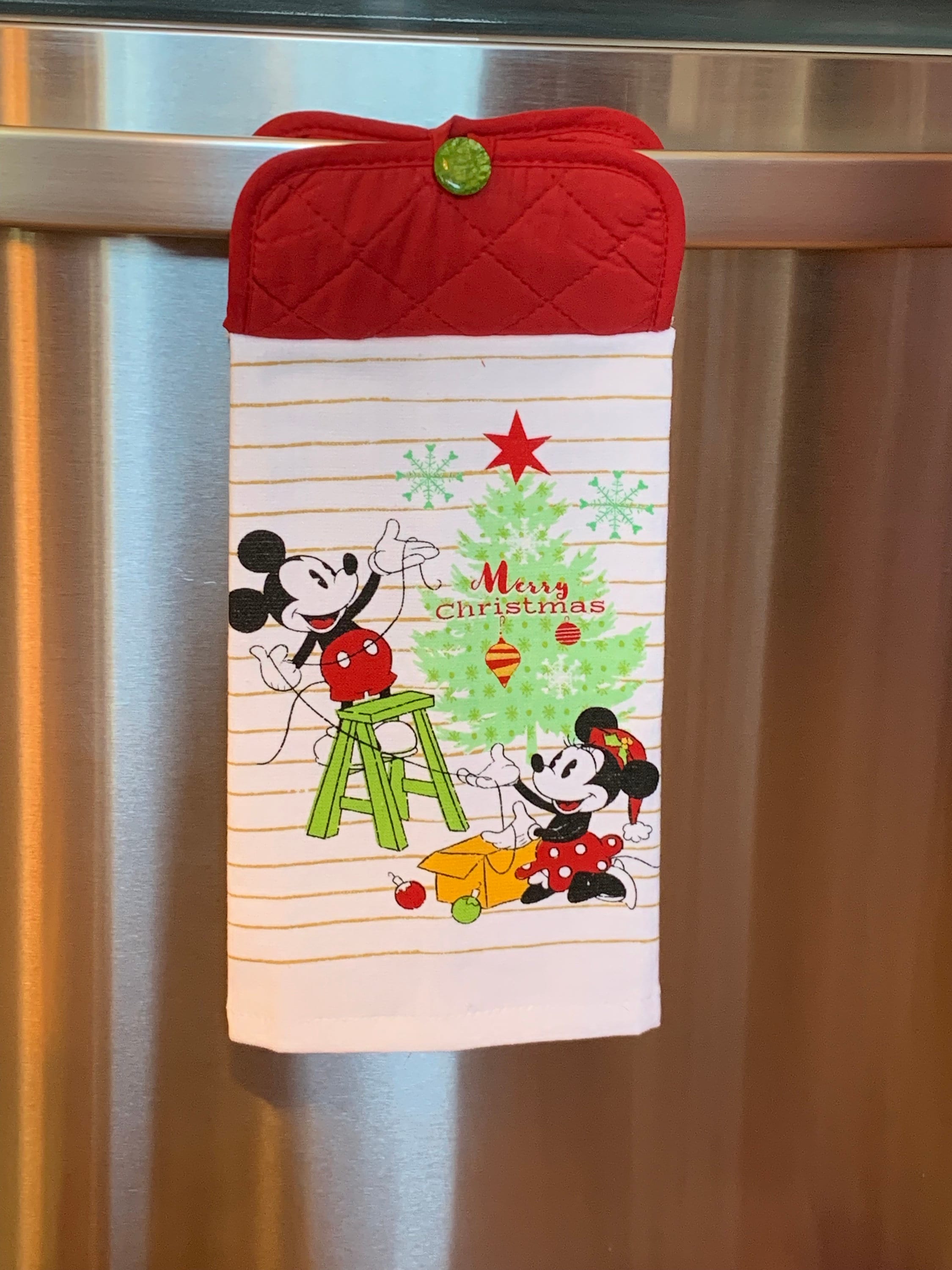 Set of 2 Disney Dish Towels Mickey Mouse Classic Kitchen Tea Towels