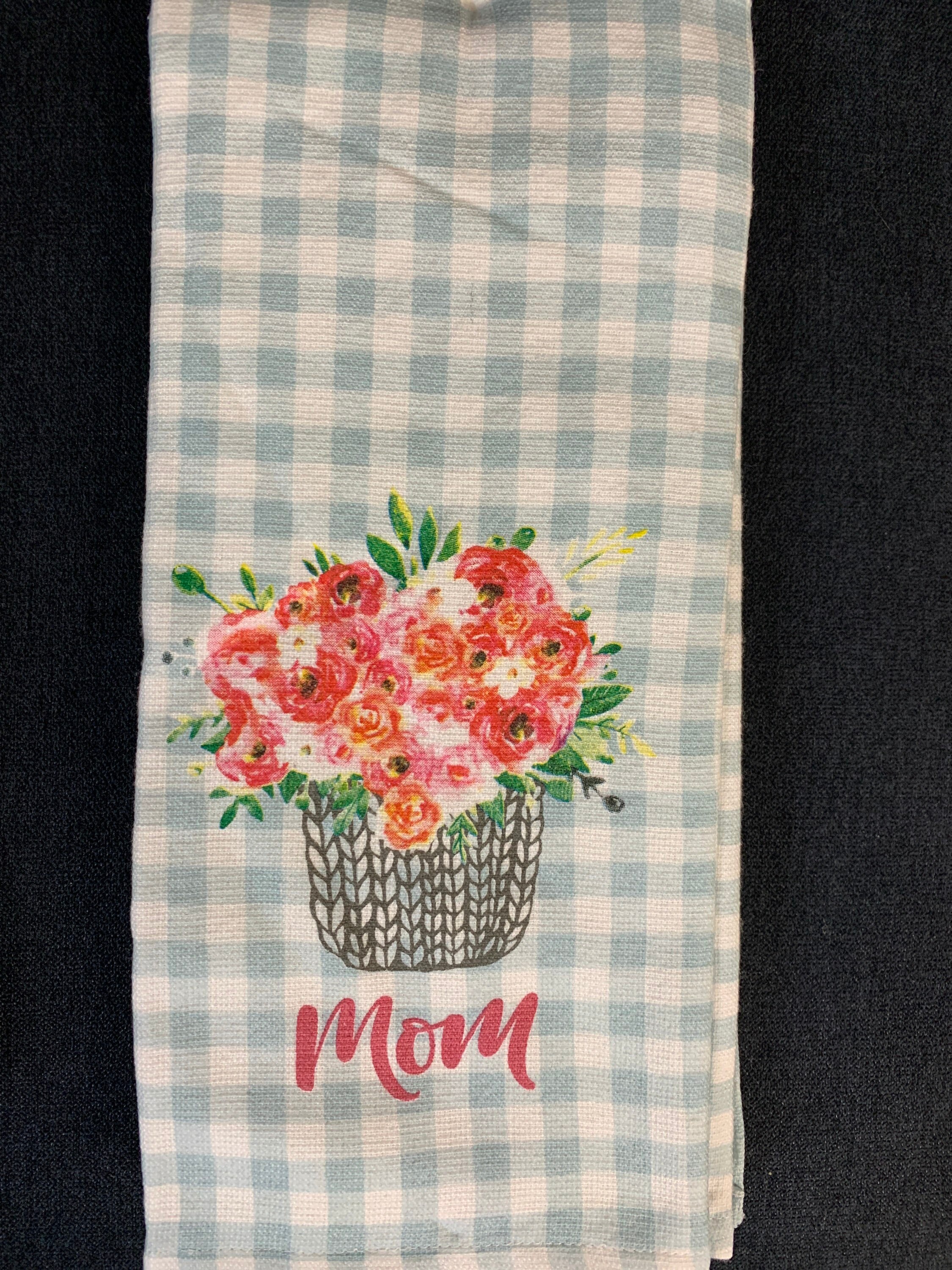 Just for Mom Hanging Kitchen Towels. Makes a Great Gift Etsy UK