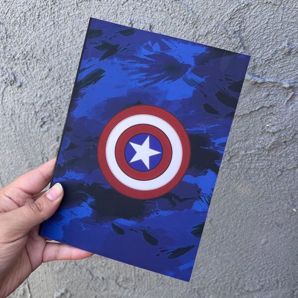 Captain America Notebook