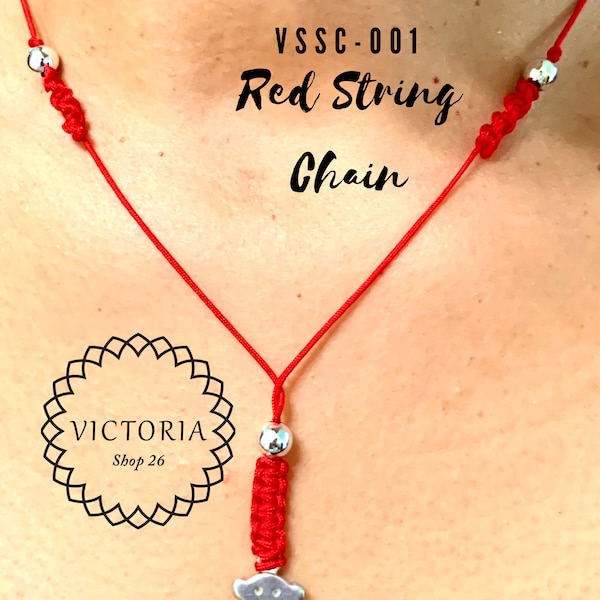 VSSC-001 Red String necklace - Tous
