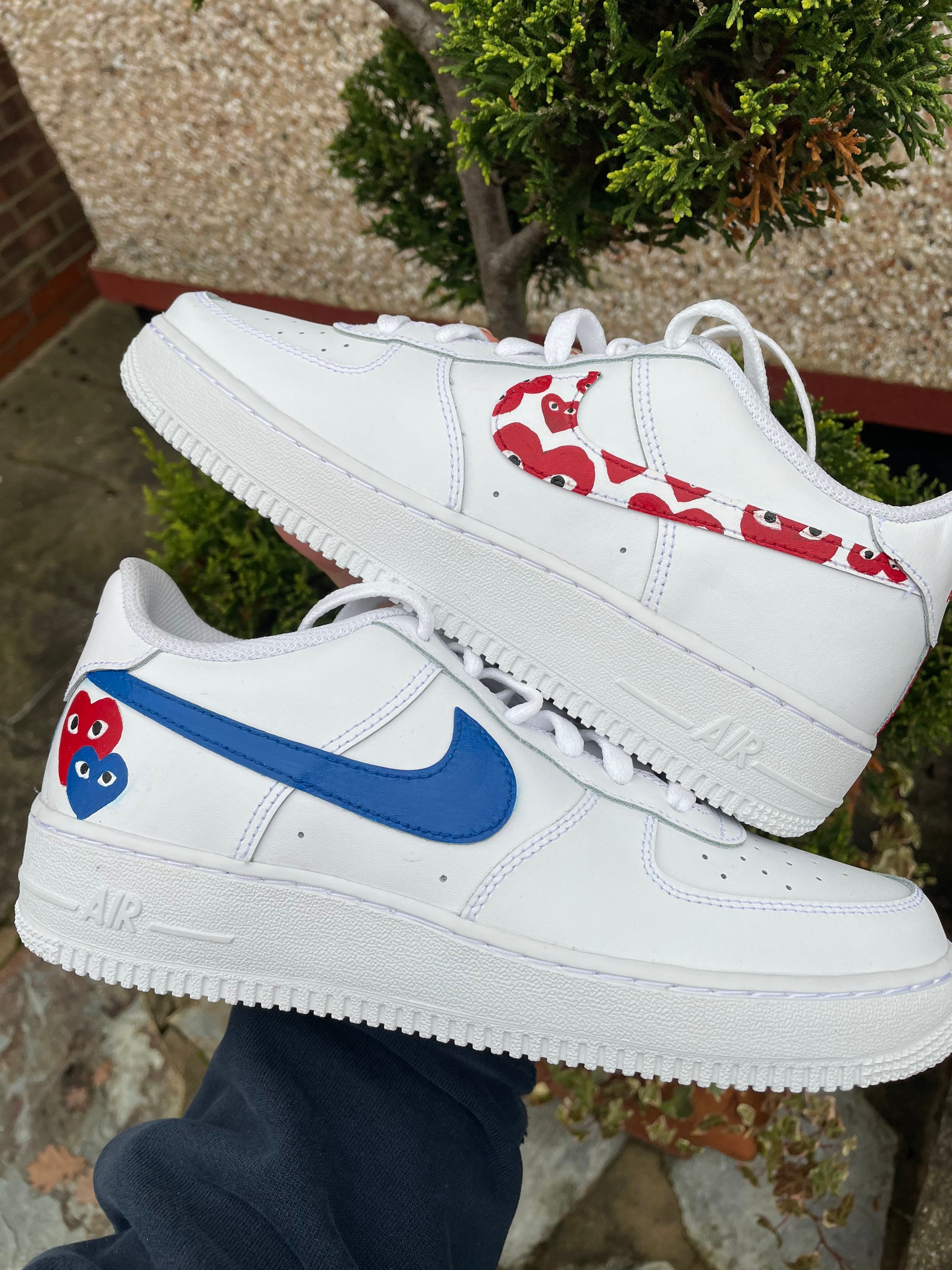 Heart air force 1 - Etsy Nederland