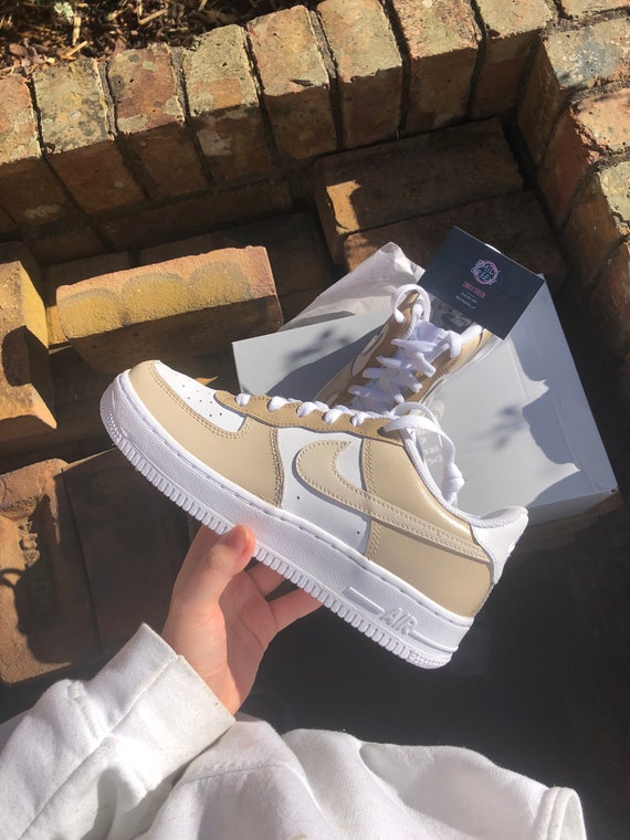 Custom beige Air Force AF1 beige neutri | Etsy Italia