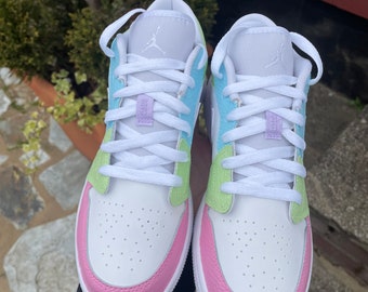 pastel colored air jordan 1