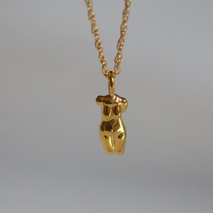 Woman body necklace online