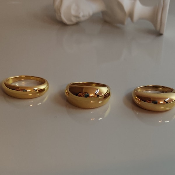Thick Rings - Etsy