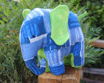 Plush Elephant, Stuffed Animal for toddlers, Birthday gift for boys, Stuffed Elephant, Stocking Stuffers for kids, Baby shower gift for boy