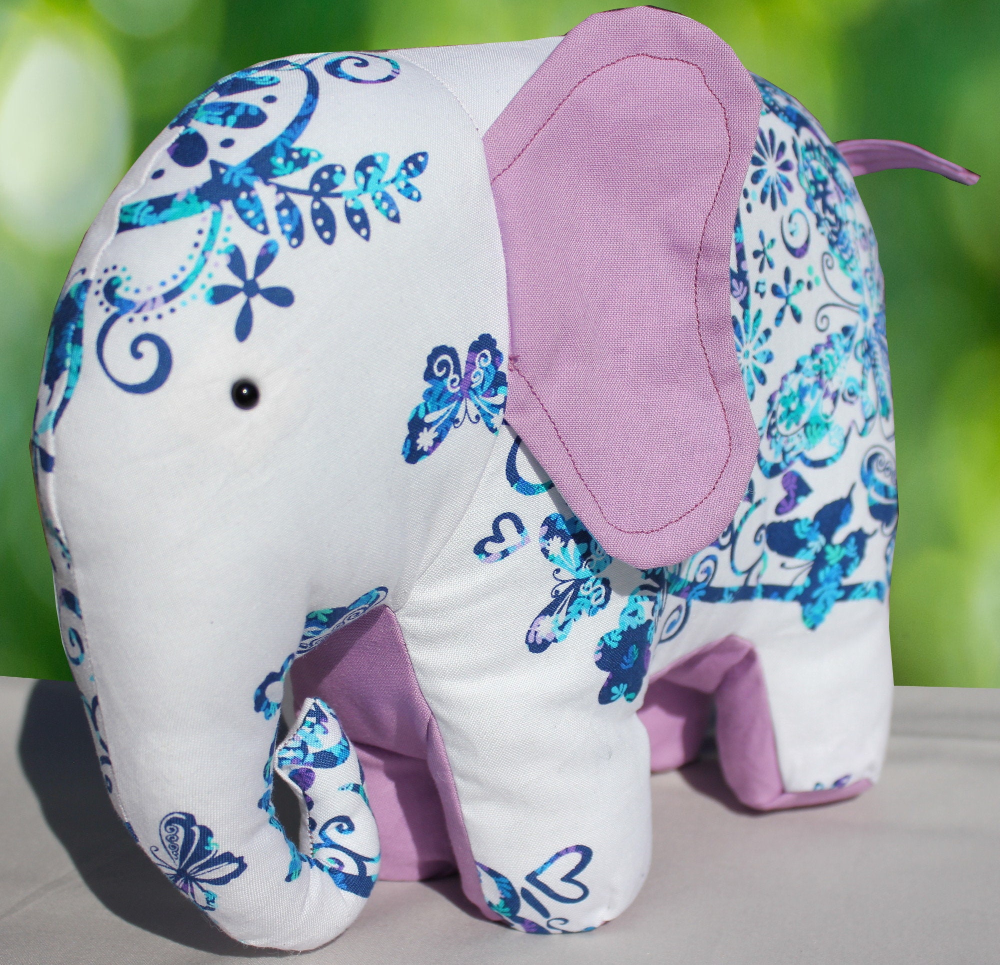 Valentine elephant stuffed animal deals