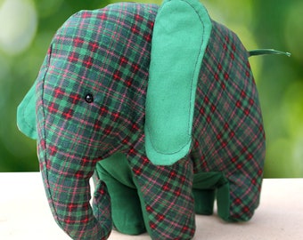 Stuffed Elephant, Stuffed Animals, Christmas gift for women, Elephant Gifts for adults, Elephant Plush, Birthday gifts for girlfriend