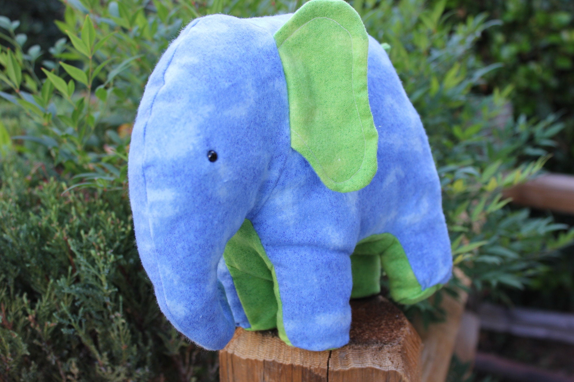 Stuffed Elephant Stuffed Animal for Toddler Baby Shower Etsy Canada