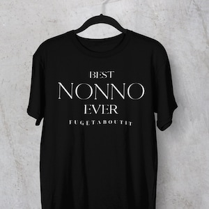 Italian NONNO TSHIRT/ GRANDPA gift tee/funny grandfather shirt/ Unisex Jersey Short Sleeve Tee