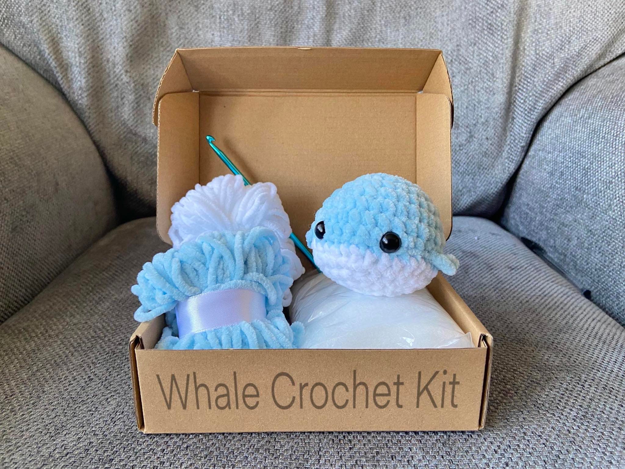 Turtle Crochet Kit Easy Level Crochet Kit Crochet Turtle Gift