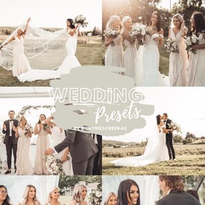 Mobile Lightroom presets, Instagram preset - Wedding preset