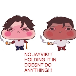 Silly Jayvik Stickers