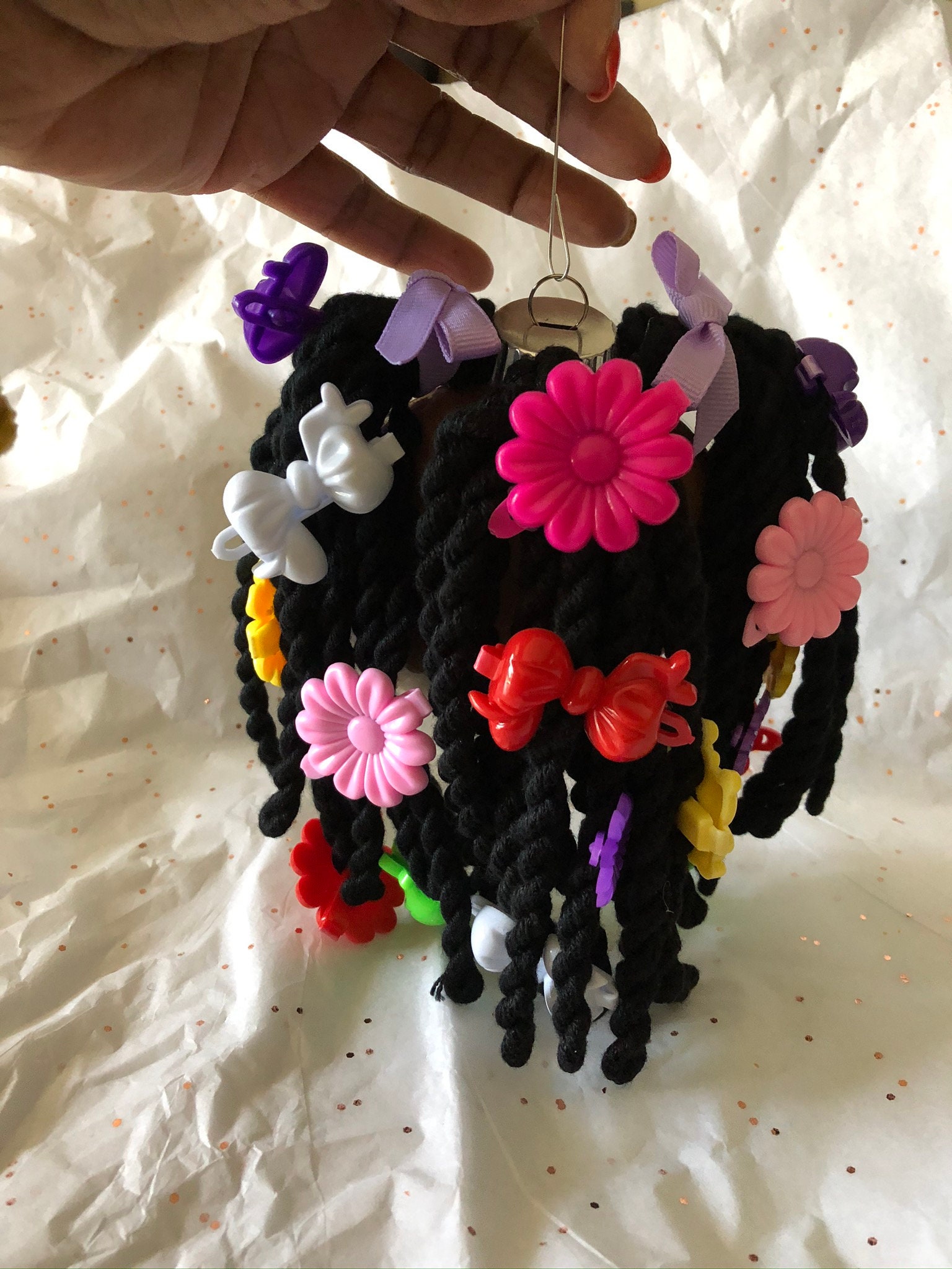 Barrettes for black hair discount