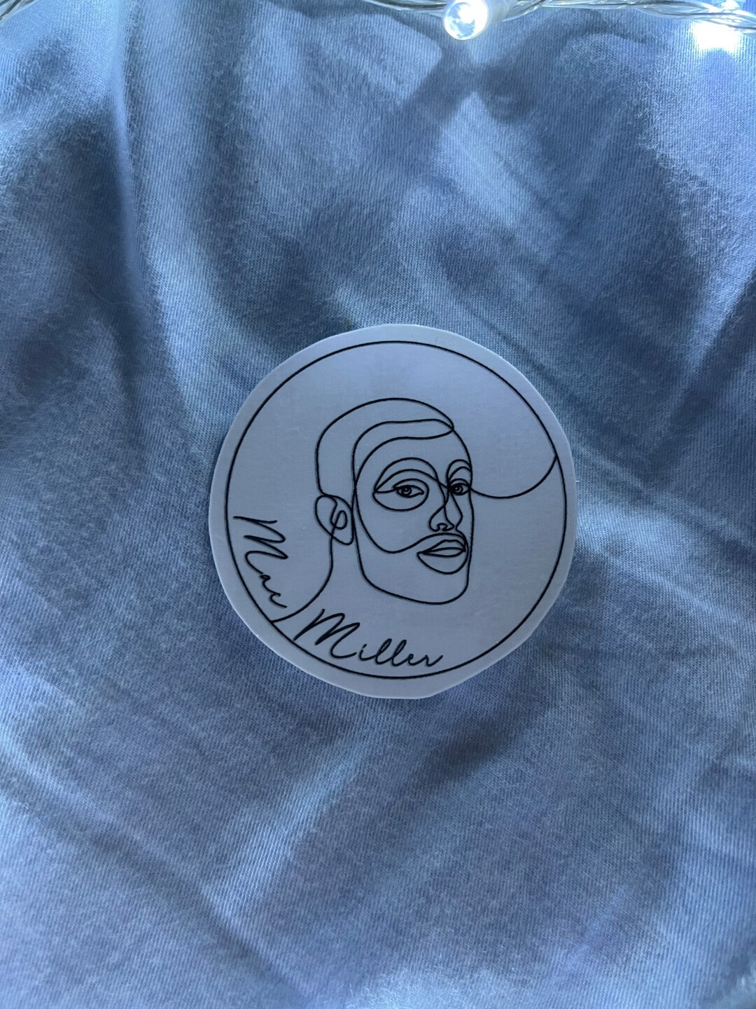 Singer Rabbit Mac Sticker Mac Miller Vinyl Sticker - Etsy